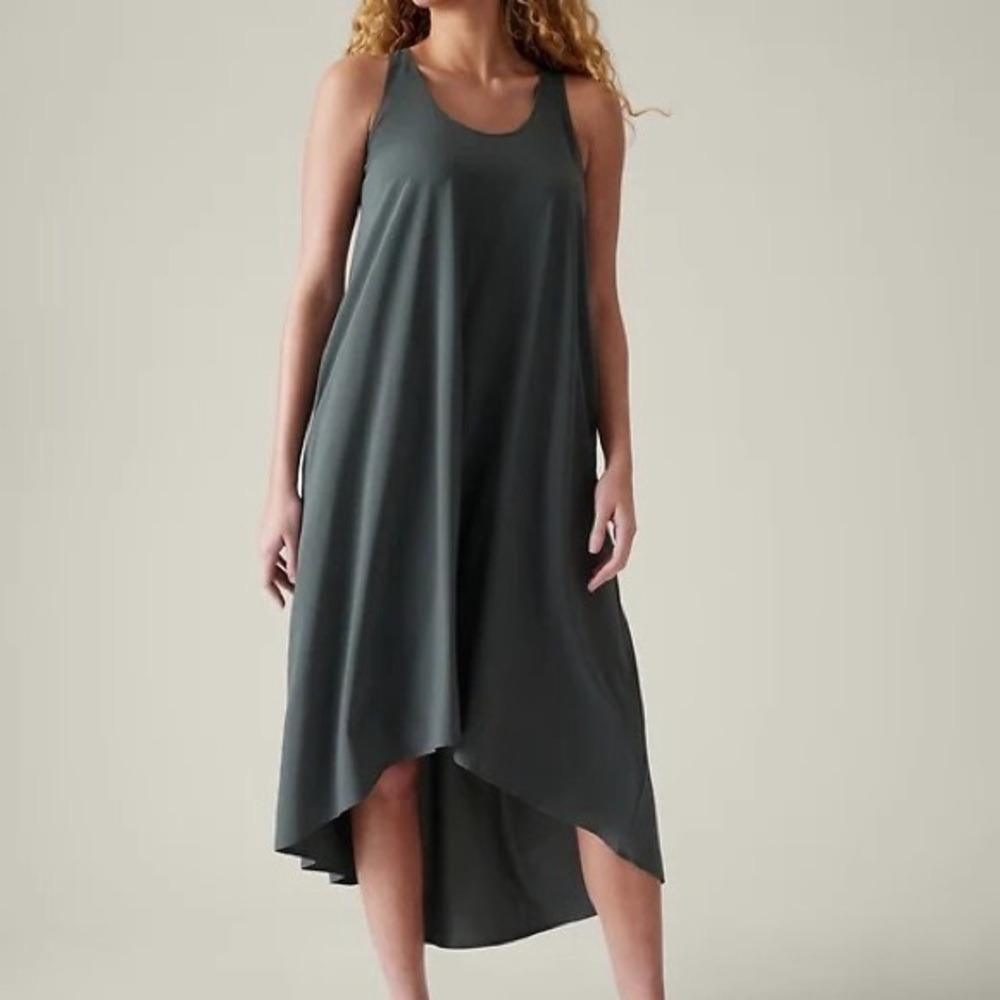 Athleta Presidio Dress in Bali Green - Picture 4 of 4